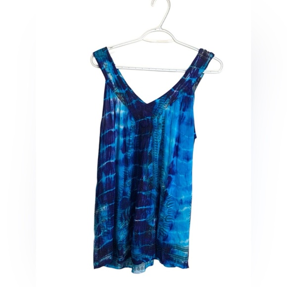 Unbranded Lightweight, Opaque, Airy, Flowy Summer Smock  Top Size Small/ Med - Picture 1 of 10